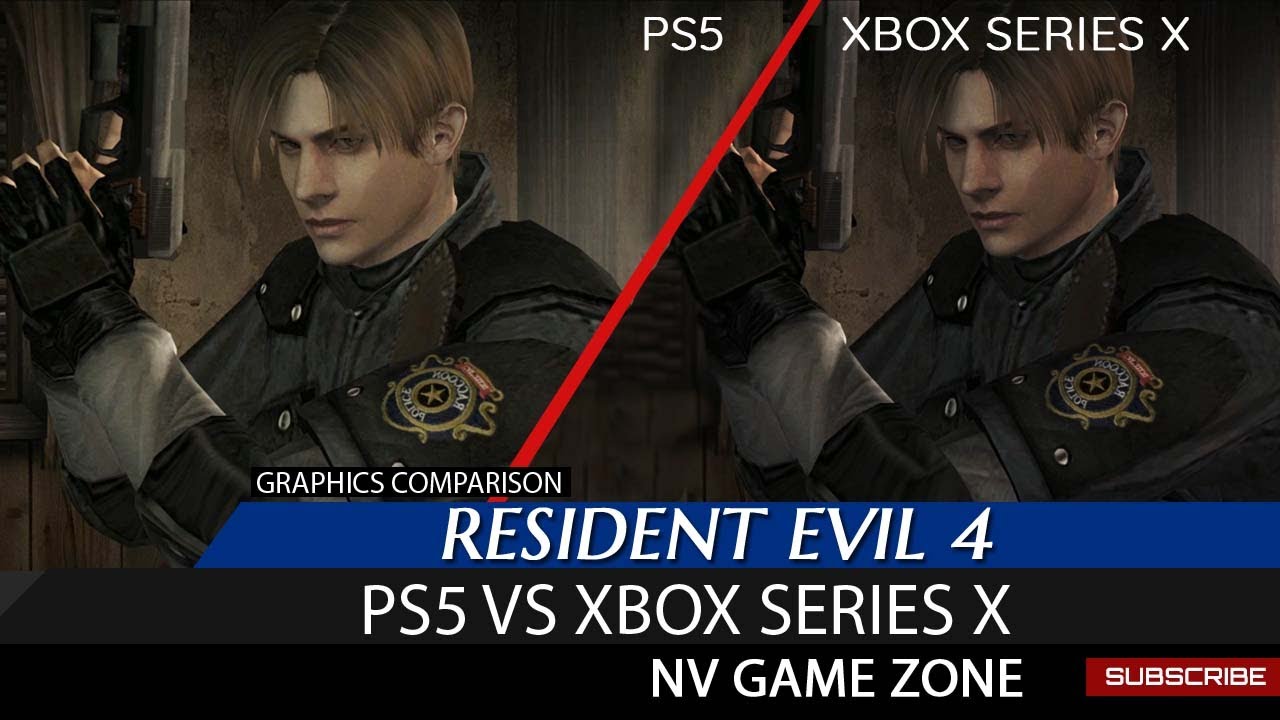 Resident Evil 4 Xbox 360 VS Xbox Series X Graphics Comparison Gameplay 4K 