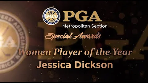 2019 & 2020 Women Player of the Year, Jessica Dick...