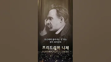 니체의 인생 조언 사랑을 배워간다 Shorts 