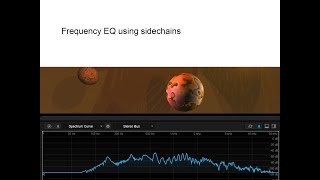Frequency dynamic sidechain