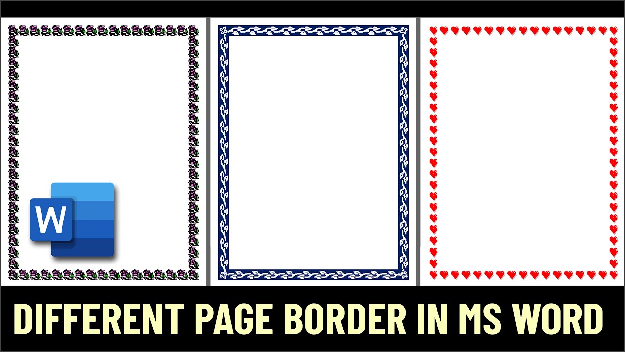 Page Border In Microsoft Word 2021