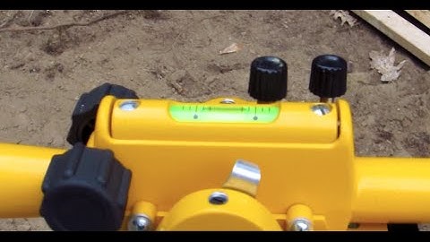 DIY Shed AsktheBuilder How to Use a Builders Optical Level
