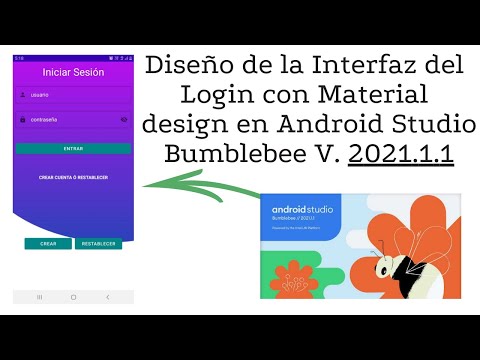 Cómo crear un LOGIN SCREEN con Material Design en Android Studio 2022