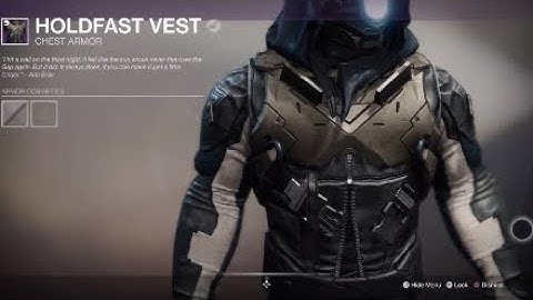 Destiny 2 Hunter with Season Pass Holdfast Armor