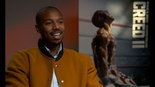 Michael B. Jordan talks Creed II and how life has changed after Black Panther