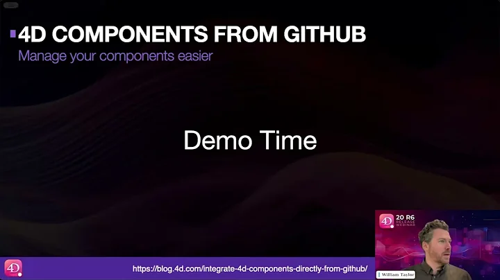 4D Release Webinar - What's new in 4D 20 R6 [North America]