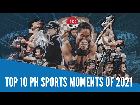 Golden lift banners top 10 PH sports moments of 2021