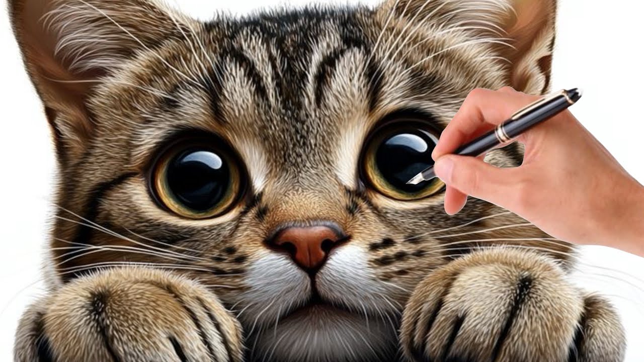 I Drew 1 Cat Every Day For 40 Days ( I made a mistake……..)