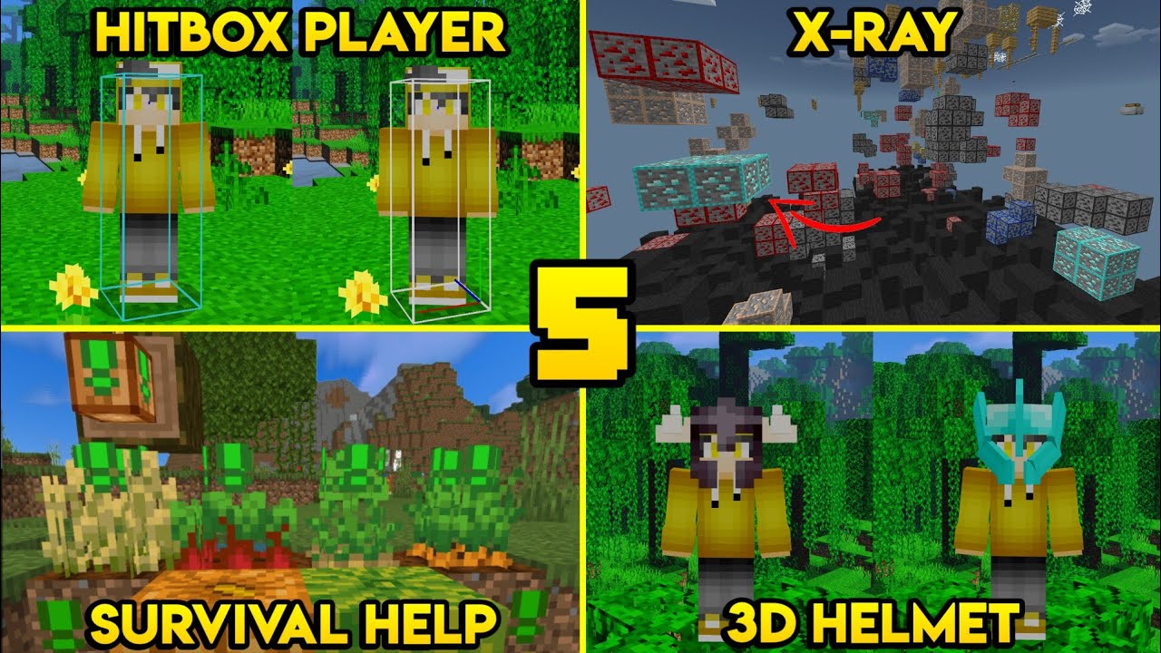 TOP 5 TEXTURE PACK DI MCPE - [MINECRAFT PE/BE/WIN10] - YouTube