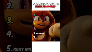 Ranking Knuckles Moments