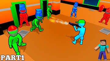 Walkers Attack - Gameplay Walkthrough Part 1 Zombie Defense: War Z Survival Level 1-2 (iOS, Android)