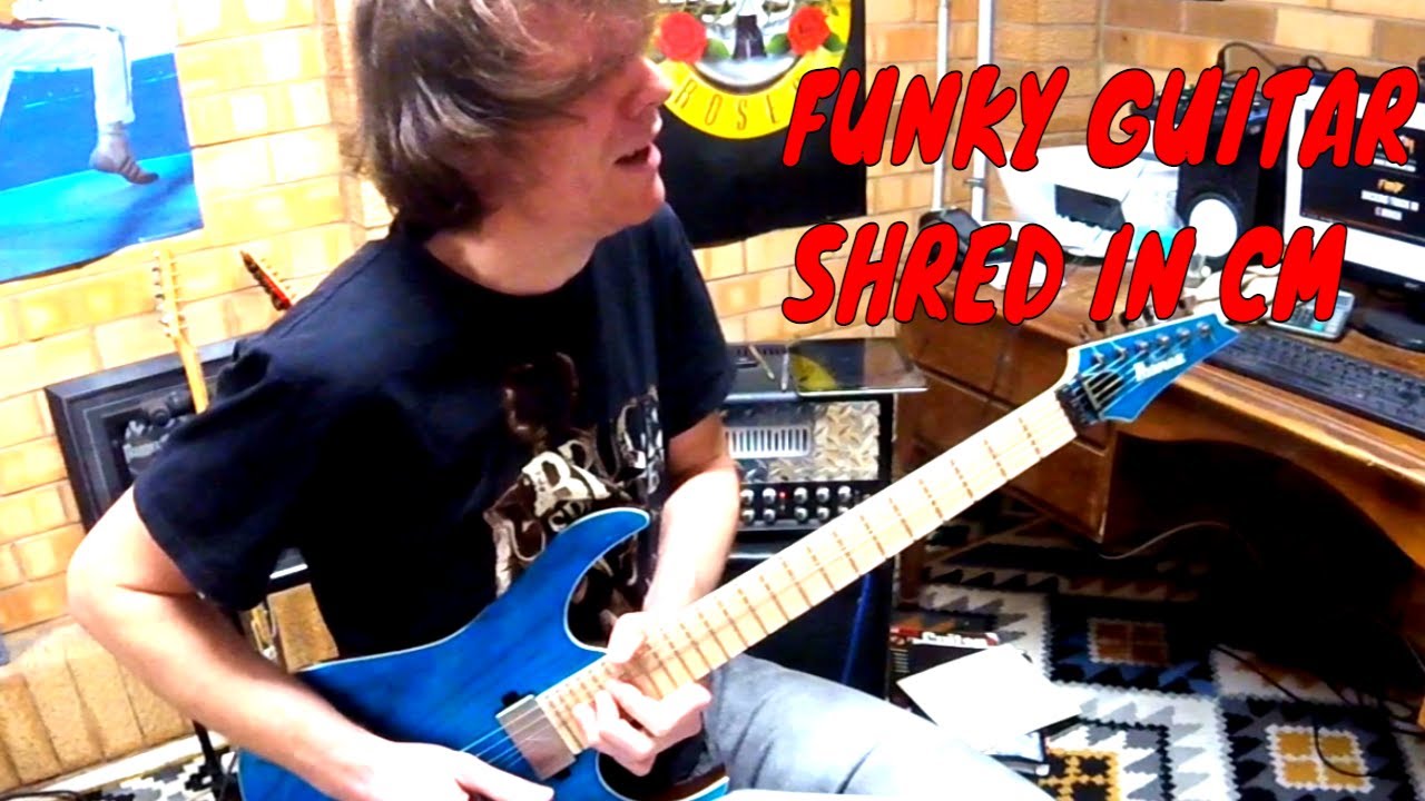 Funky Guitar Shred in C Minor 