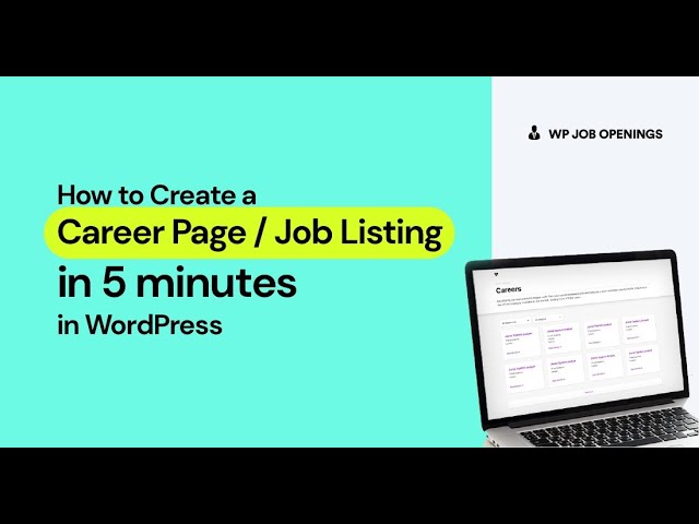 WP Job Openings - Best WordPress Jobs Recruitment Plugin