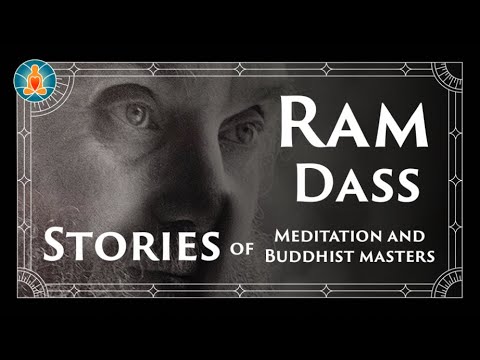 Ram Dass | Relaxing Stories of Buddhist Masters & Forest Monasteries | [Black Screen/No Music]