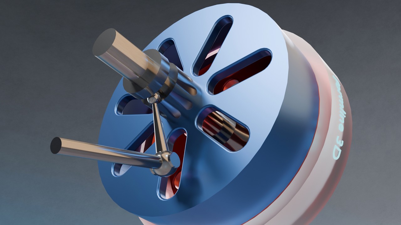 #047 Friction Clutch Box – 507 Mechanical Movements 3D Animation