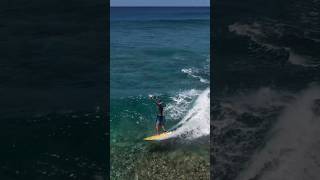 Shallow reef Maldives. #wetsurftraining #maldives #surfing