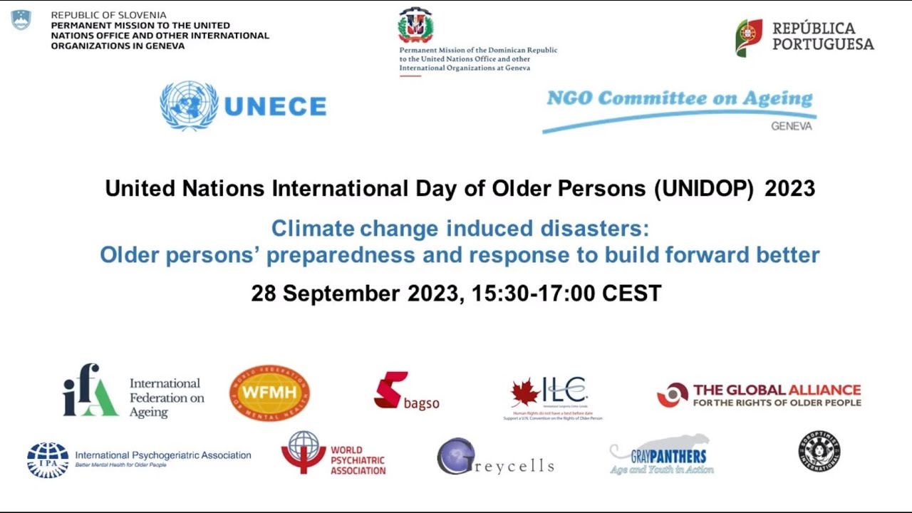 NGO Committee on Ageing Geneva - UN International Day of Older Persons ...