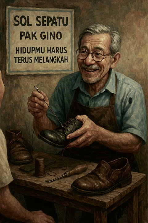 Tukang Sol Sepatu Penebar Semangat