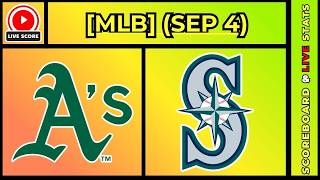 Athletics vs Seattle Mariners MLB Baseball 2026 Live SCOREBOARD EN VIVO