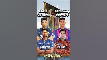 Gill+Sudharsan vs Jaiswal+Abhishek in IPL 2025 🔥