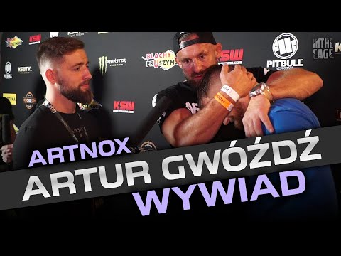 Artur Gwóźdź po KSW 63: Teraz wszyscy będą chcieli Andrzeja Grzebyka, bo to jest nazwisko