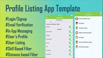 Profile Listing and Live Chat App Template | Codecanyon Scripts and Snippets