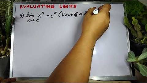 Evaluating Basic Limits Part 1.