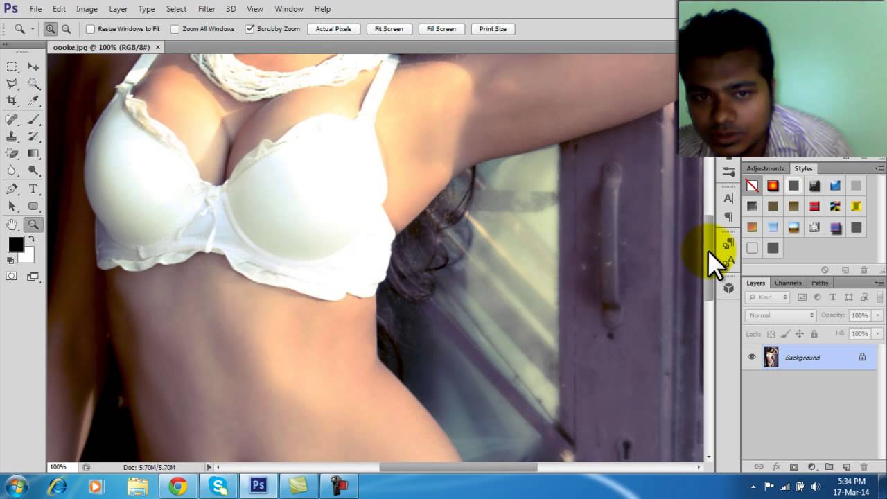 How to see through clothes with photoshop cs6. 