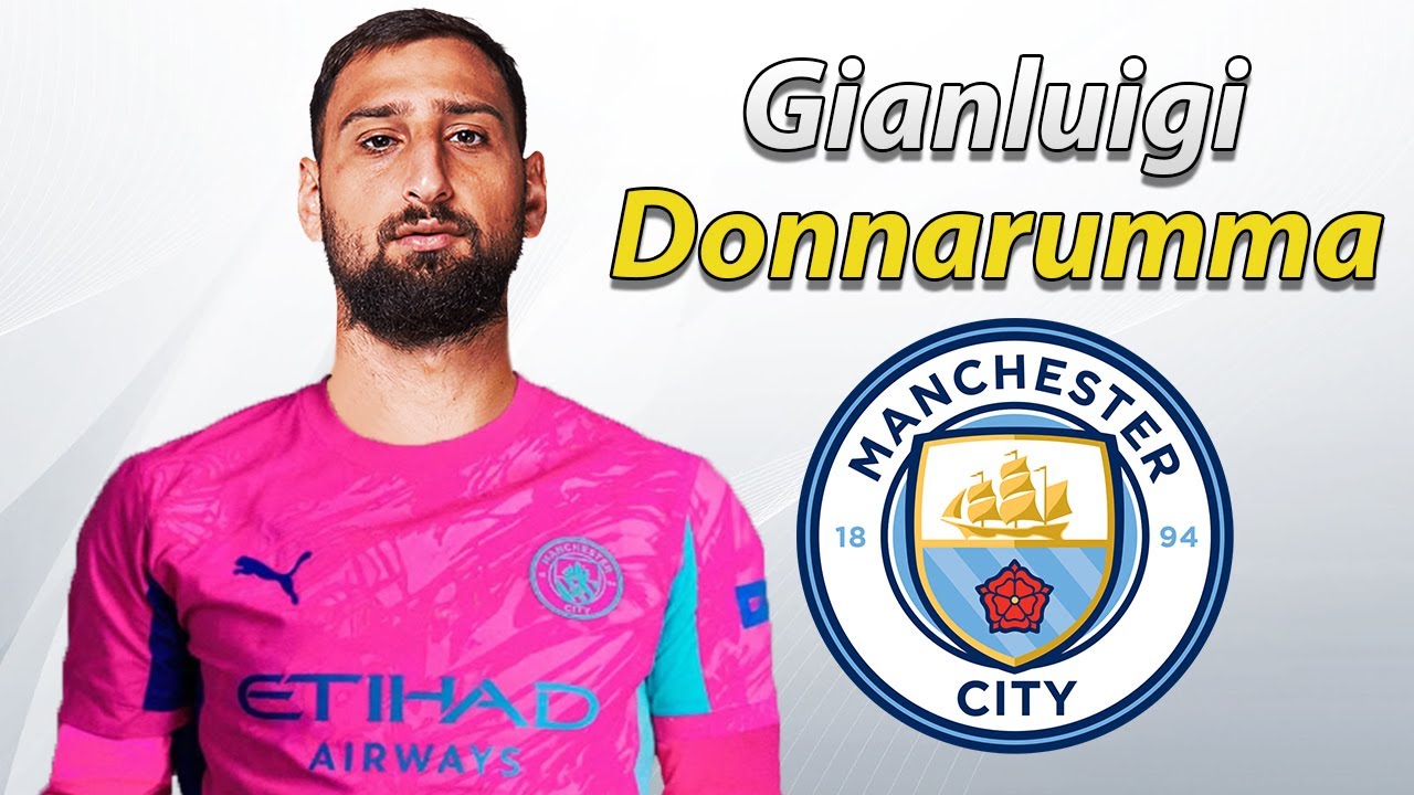 Gianluigi Donnarumma ● Welcome to Manchester City 2025 🔵🇮🇹 Saves, Reflexes & Passes