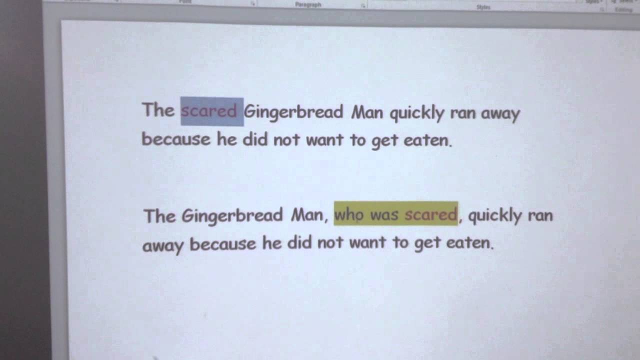 Top Tips for Writing - Who, Which, That Clauses