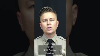 SCSO SRO Positions Openings #scso