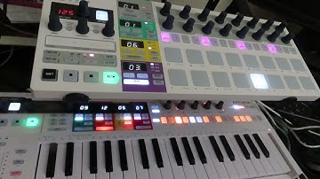 bounce house jam with the volca bass sample FM and SH-01A