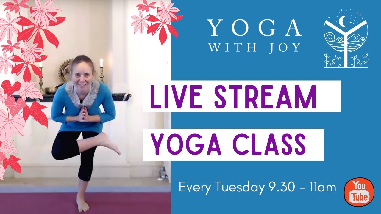 Tuesday Hatha Yoga Live Stream Class First live stream in March