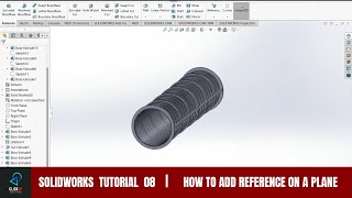 QUICKEST WAY TO ADD SKETCH PLANES IN SOLIDWORKS| EXERCISE 08| #shortcut #sketchplane #solidworks