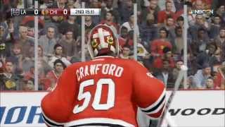 Nhl 16  Los Angeles Kings Vs Chicago Blackhawks Gameplay xboxone Hd 1080p60fps