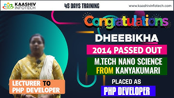 🔥How to become a PHP Developer - PHP Developer Jobs - PHP Training in Chennai - PHP Developer Course