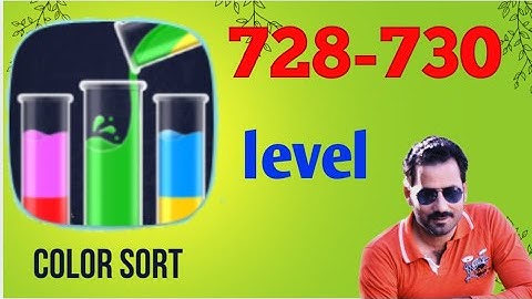 Color sort level 728/730