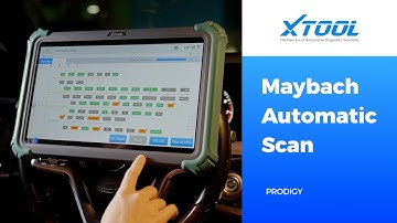 Maybach Full Auto Scan with PRODIGY : High-End Car, High-End Tools