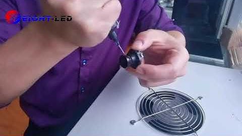 UV curing of optical lenses - UV LED curing oven demo