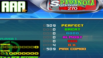 PARANOIA Survivor (Heavy) PFC on DDR Extreme 2