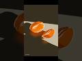 drawing orange slices #shorts #painting #orange #medibang #art