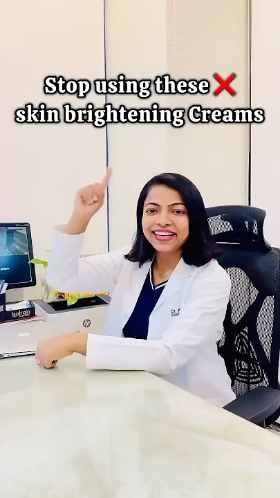 Stop using these skin brightening creams ❌ #skinbrightening #creamforskin #skinbrighteningcream