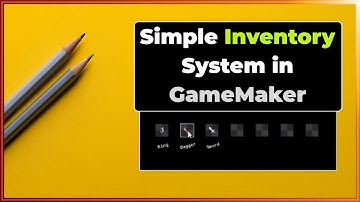 Creating a Simple Inventory System in GameMaker  - Tutorial