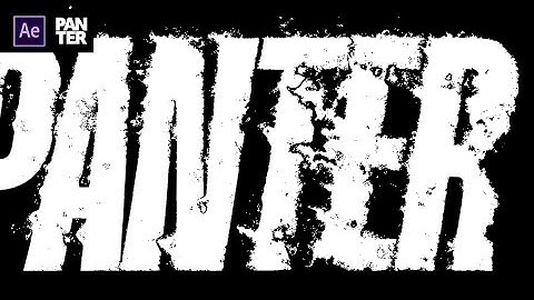How to Make Text with Distortion React to Music in After Effects