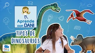 TIPOS DE DINOSAURIOS.  ¿Cuántas especies hay? | Aprende con Dani