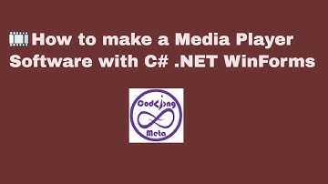 How to make a media player in C# .NET Winforms | DJ player | c sharp create music player