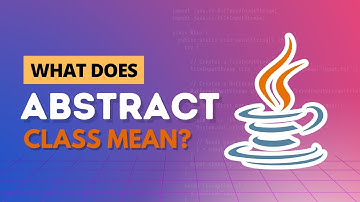 Abstract Classes in Java