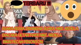 Merinding !! Suara Ressa di sangka suara Nike Ardilla di acara ultah Mami Nike Ardilla