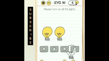 Brain Test: Tricky Puzzles || Level 90 || Please turn on all lights || Answer ||