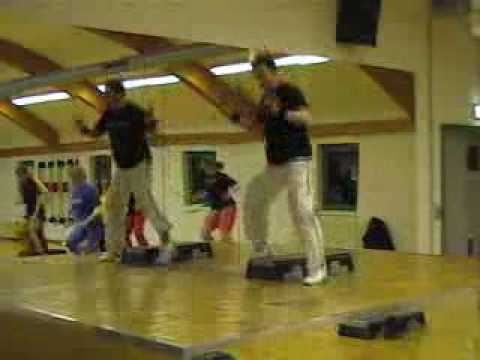 Daniels Step Dance Aerobic Class 2004